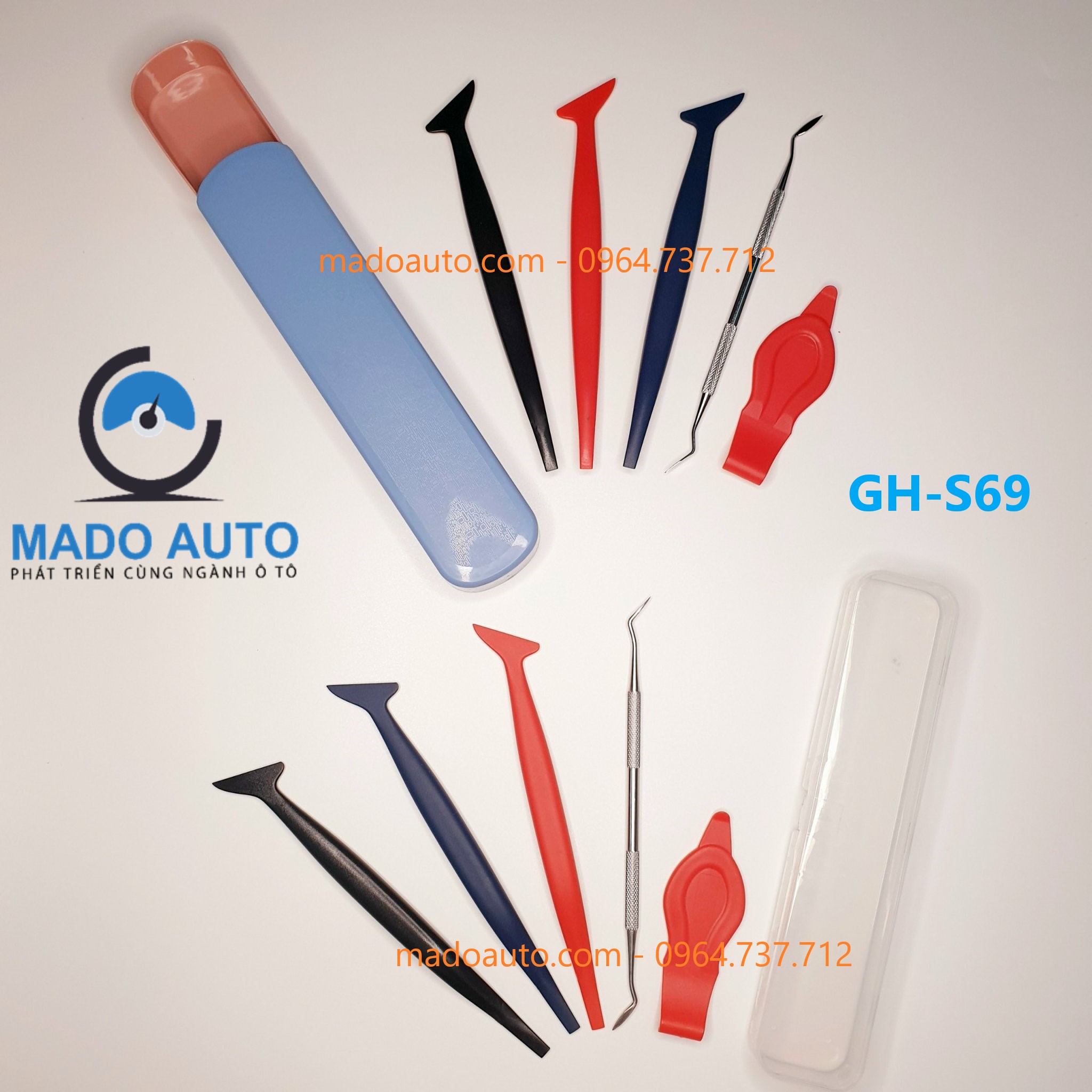[GH-S69] Bộ Dụng Cụ Dán Decal 5 Chi Tiết