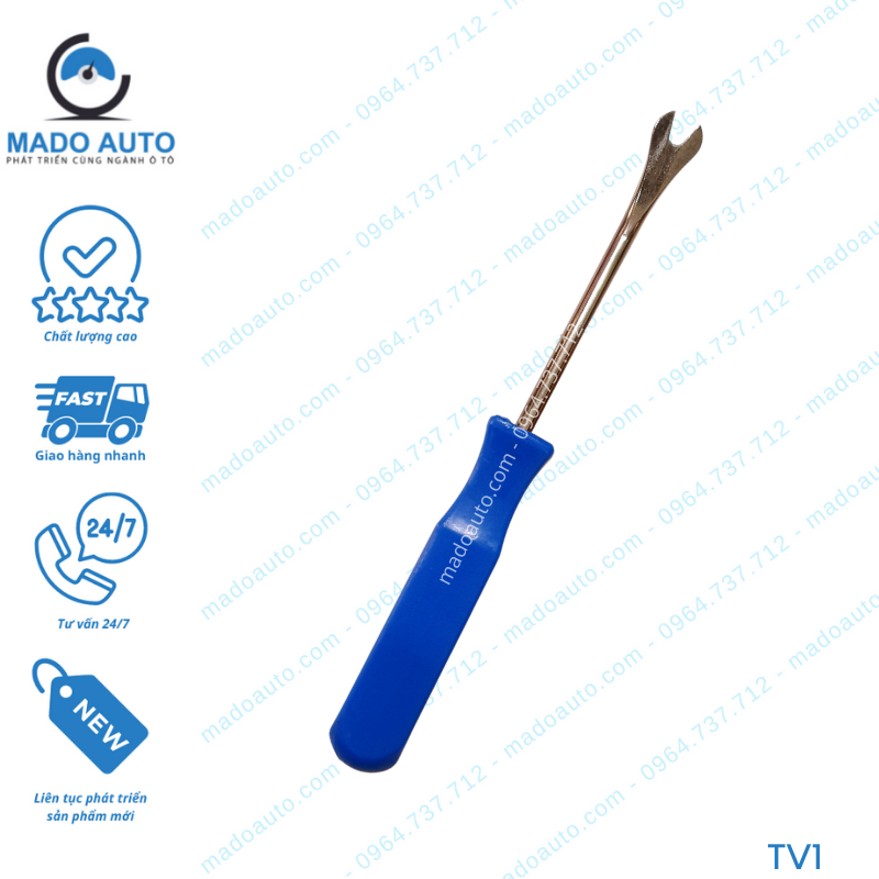 Tô Vít Cậy Chốt Nở Nhựa Trong Xe Ô Tô MADO Auto TV1