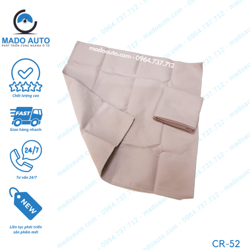 Khăn Mịn Không Rụng Sợi Vệ Sinh Xe Ô Tô 40x40cm