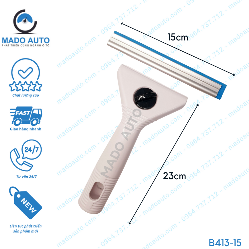 Gạt Cao Su Dụng Cụ Đồ Nghề Dán Phim Cách Nhiệt Ô Tô MADO Auto [B413-15]