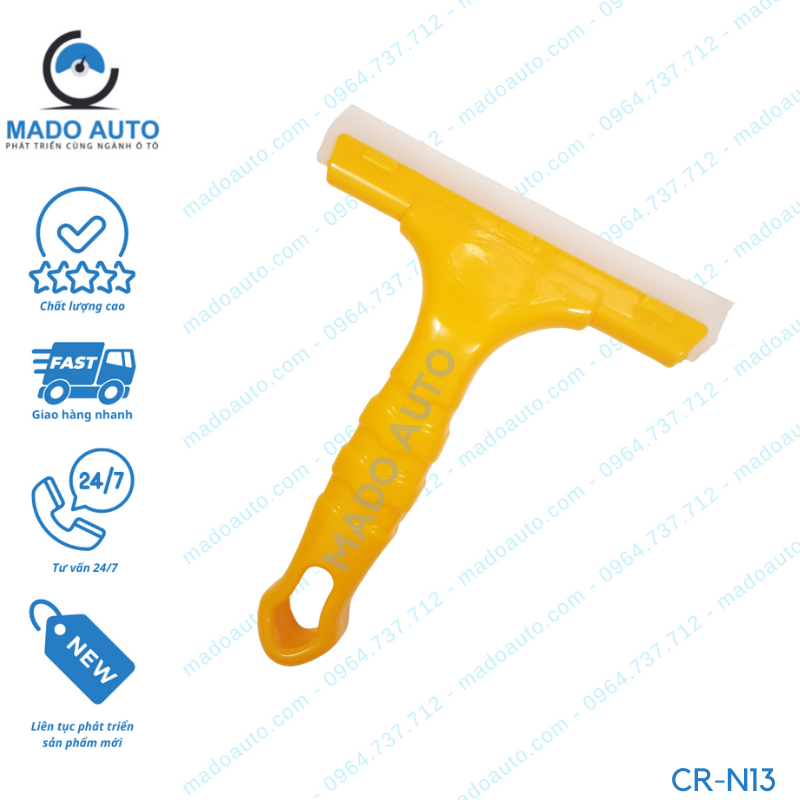Gạt Cao Su Dụng Cụ Đồ Nghề Dán Phim Cách Nhiệt Ô Tô MADO Auto [CR-N13]