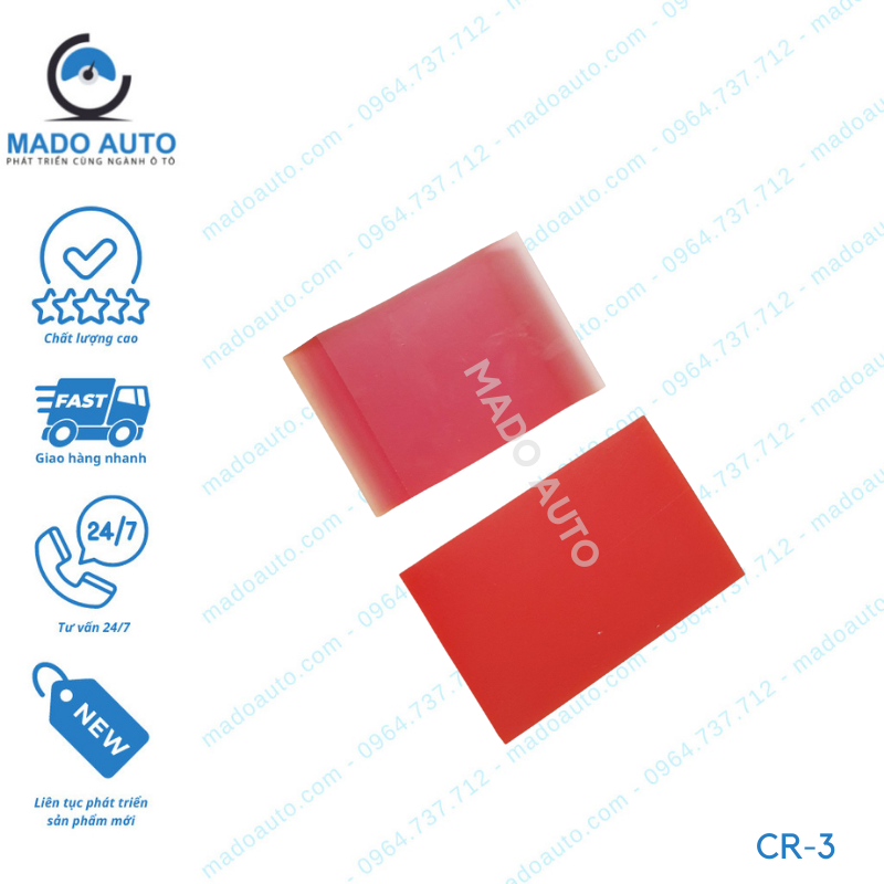 Gạt Cao Su Dụng Cụ Đồ Nghề Dán Decal Đổi Màu Xe Ô Tô MADO Auto [CR-3]