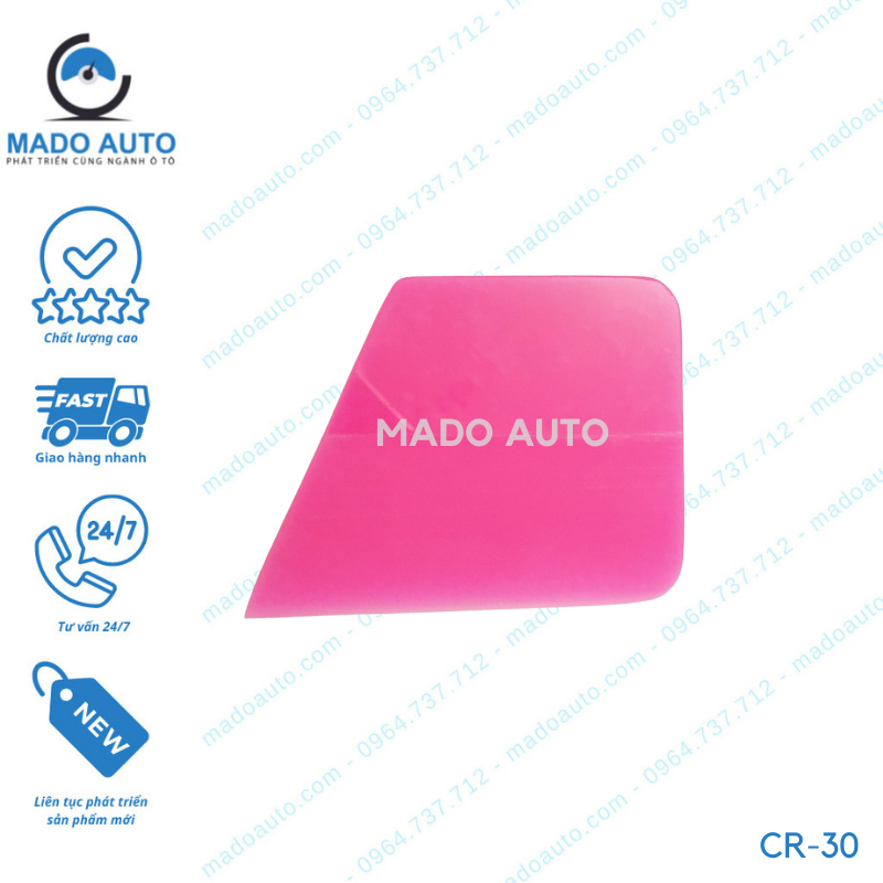 Gạt Cao Su Dụng Cụ Đồ Nghề Dán Decal Đổi Màu Xe Ô Tô MADO Auto [CR-30X]