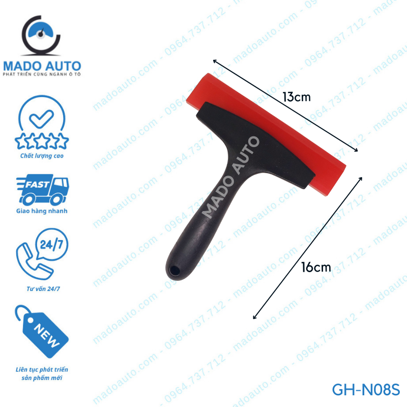 Gạt Cao Su Dụng Cụ Đồ Nghề Dán Phim Cách Nhiệt Ô Tô MADO Auto [GH-N08]
