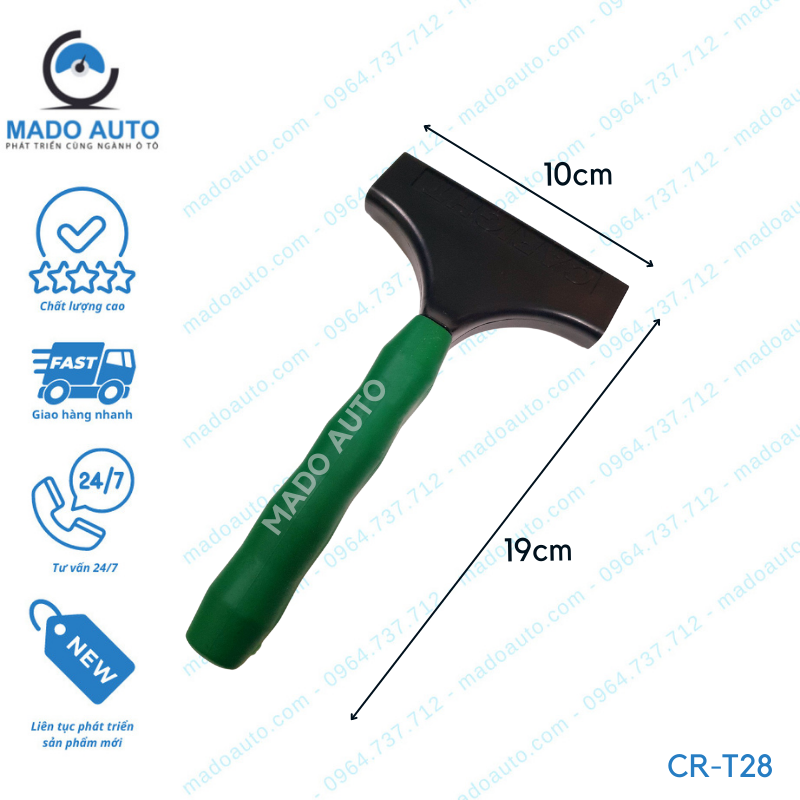 Tay Gắn Lưỡi BlueMax, Fusion Dụng Cụ Đồ Nghề Dán Phim Cách Nhiệt Ô Tô MADO Auto [CR-T28]