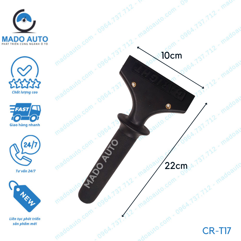 Tay Gắn Lưỡi BlueMax, Fusion Dụng Cụ Đồ Nghề Dán Phim Cách Nhiệt Ô Tô MADO Auto [CT17]