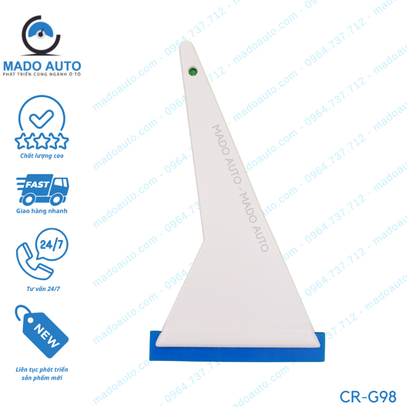 Gạt Nhựa Dụng Cụ Đồ Nghề Dán Phim Cách Nhiệt Ô Tô MADO Auto [CR-G98]