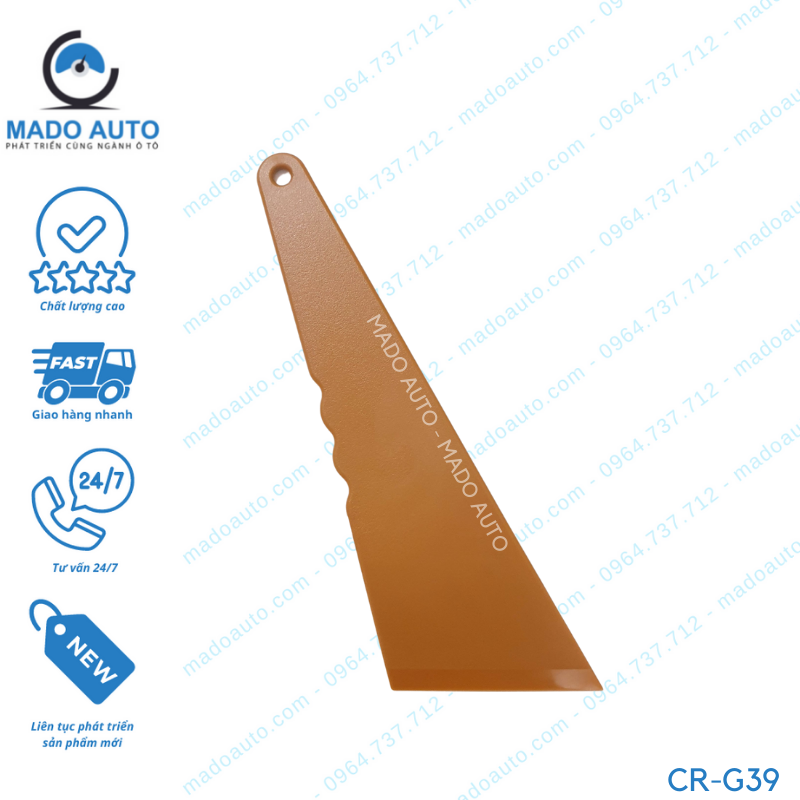 Gạt Nhựa Dụng Cụ Đồ Nghề Dán Phim Cách Nhiệt Ô Tô MADO Auto [CR-G39]