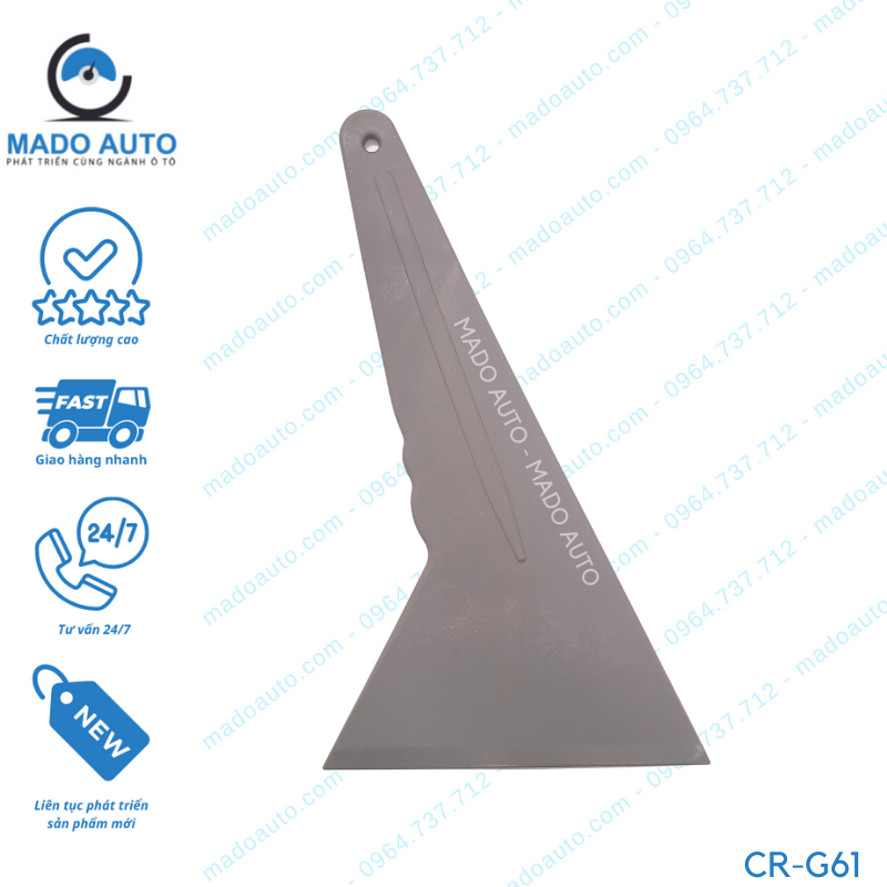 Gạt Nhựa Dụng Cụ Đồ Nghề Dán Phim Cách Nhiệt Ô Tô MADO Auto [CR-G61]