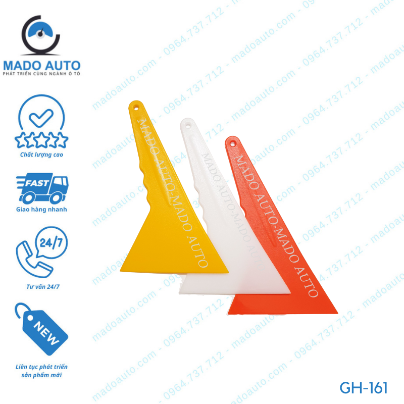 Gạt Nhựa Dụng Cụ Đồ Nghề Dán Phim Cách Nhiệt Ô Tô MADO Auto [GH-160]