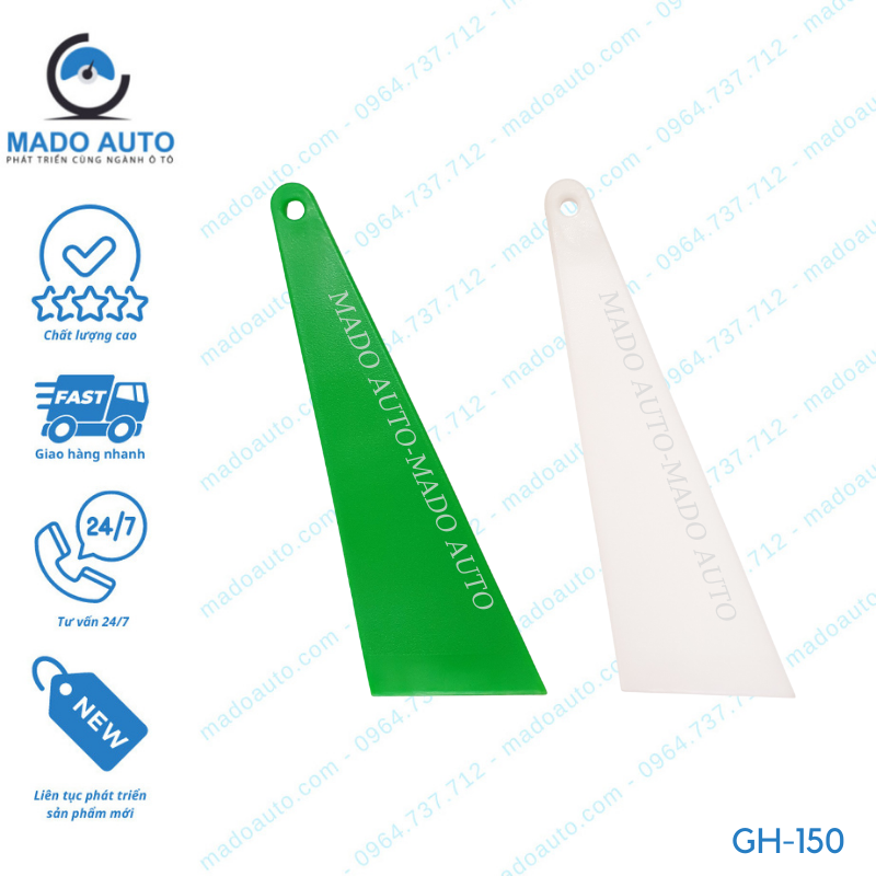 Gạt Nhựa Dụng Cụ Đồ Nghề Dán Phim Cách Nhiệt Ô Tô MADO Auto [GH-150]