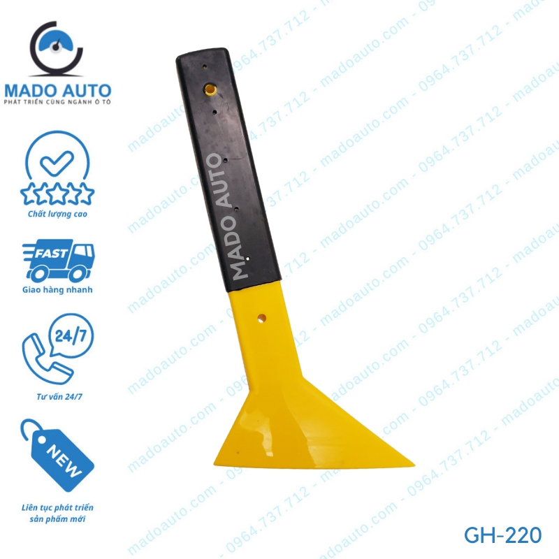 Gạt Nhựa Dụng Cụ Đồ Nghề Dán Phim Cách Nhiệt Ô Tô MADO Auto [GH-220]