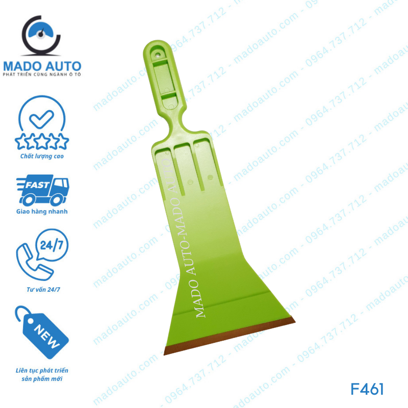 Gạt Nhựa Dụng Cụ Đồ Nghề Dán Phim Cách Nhiệt Ô Tô MADO Auto [F461]