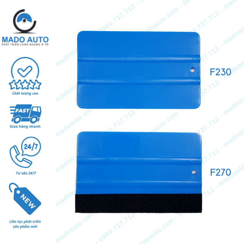 [GH-270] Gạt Nhựa Bọc Nỉ