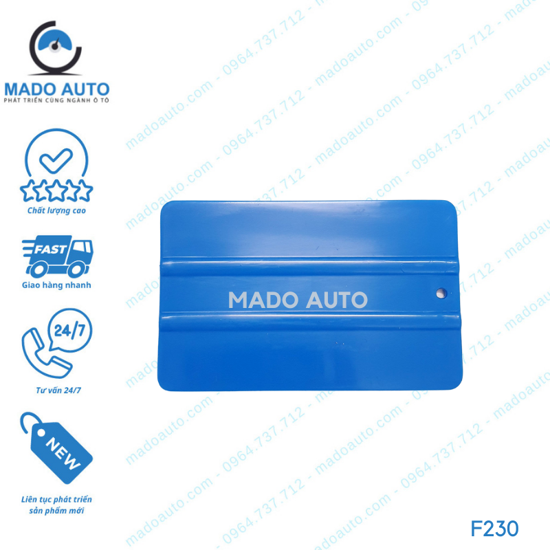 Gạt Nhựa Dụng Cụ Đồ Nghề Dán Decal Đổi Màu Xe Ô Tô MADO Auto [F230]