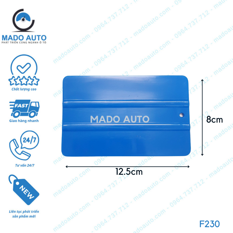 Gạt Nhựa Dụng Cụ Đồ Nghề Dán Decal Đổi Màu Xe Ô Tô MADO Auto [F230]