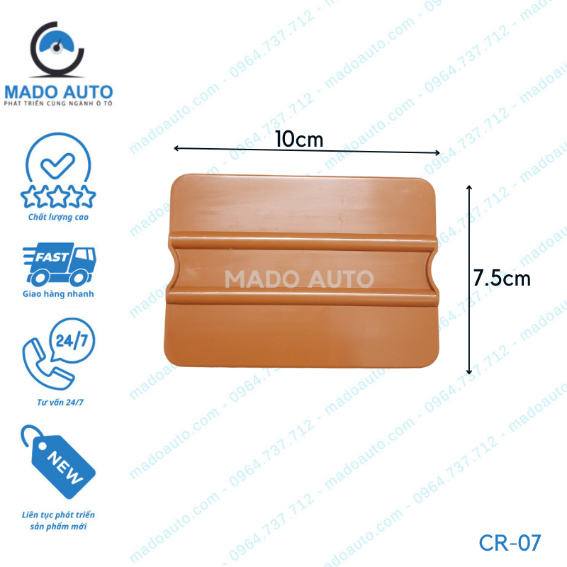 Gạt Nhựa Dụng Cụ Đồ Nghề Dán Decal Đổi Màu Xe Ô Tô MADO Auto [CR-07]