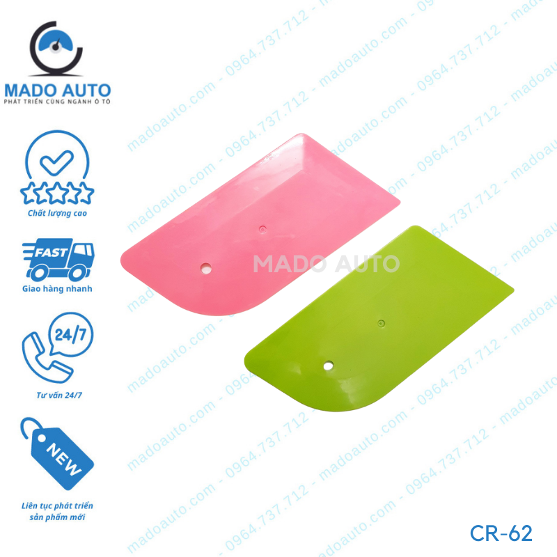 Gạt Nhựa Dụng Cụ Đồ Nghề Dán Decal Đổi Màu Xe Ô Tô MADO Auto [CR-62]