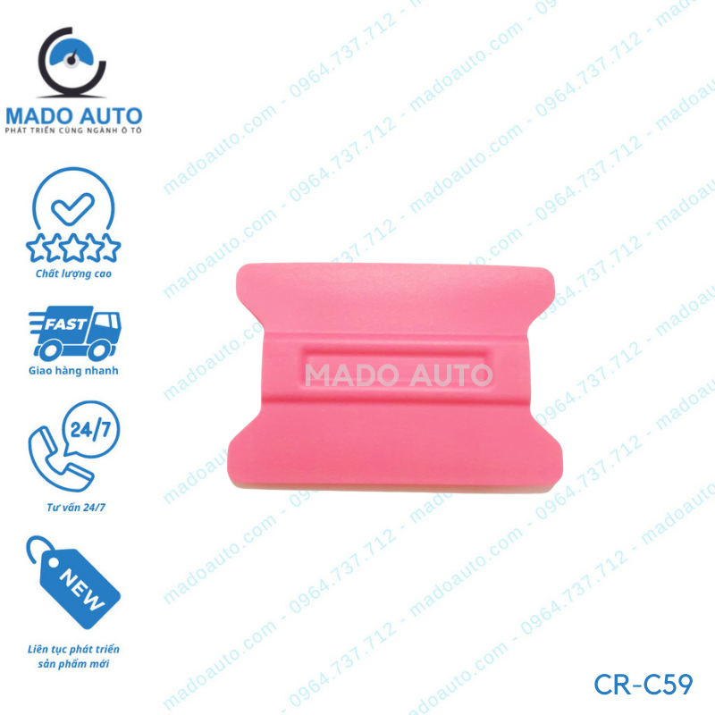 Gạt Nhựa Dụng Cụ Đồ Nghề Dán Decal Đổi Màu Xe Ô Tô MADO Auto [CR-C59]