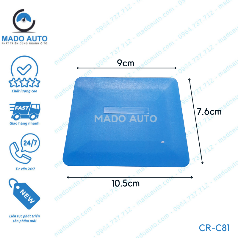 Gạt Nhựa Dụng Cụ Đồ Nghề Dán Decal Đổi Màu Xe Ô Tô MADO Auto [CR-C81]