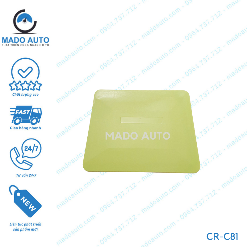 Gạt Nhựa Dụng Cụ Đồ Nghề Dán Decal Đổi Màu Xe Ô Tô MADO Auto [CR-C81]