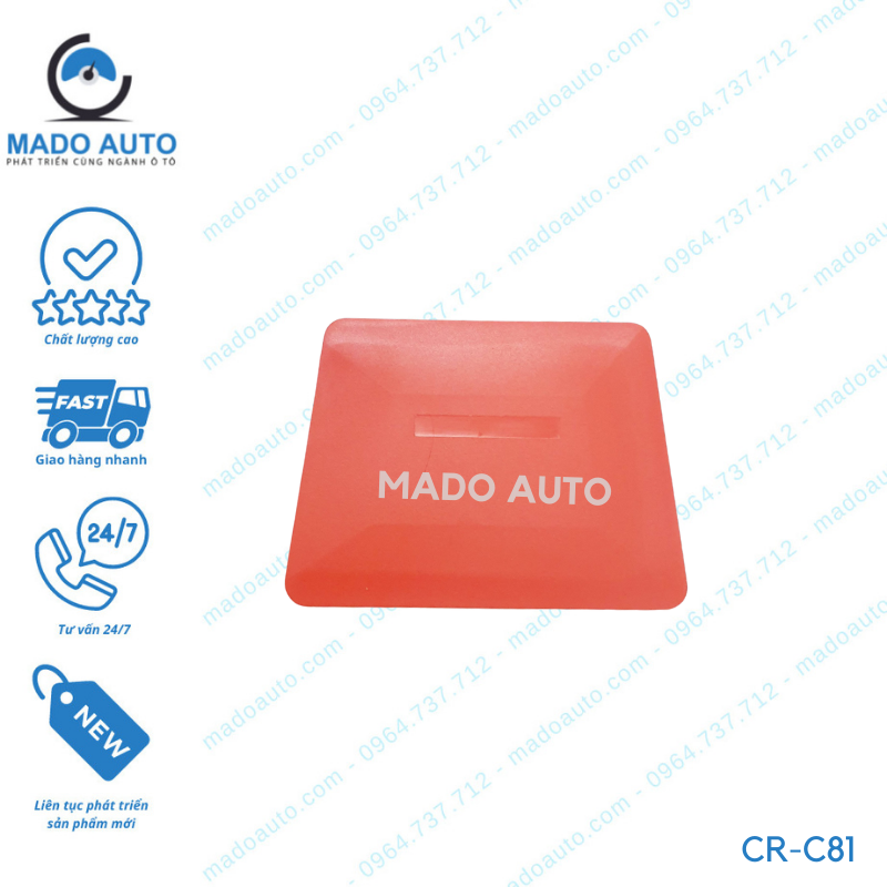 Gạt Nhựa Dụng Cụ Đồ Nghề Dán Decal Đổi Màu Xe Ô Tô MADO Auto [CR-C81]