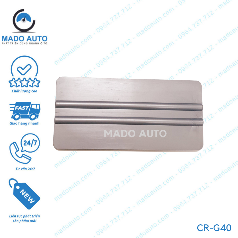Gạt Nhựa Dụng Cụ Đồ Nghề Dán Decal Đổi Màu Xe Ô Tô MADO Auto [CR-G40]