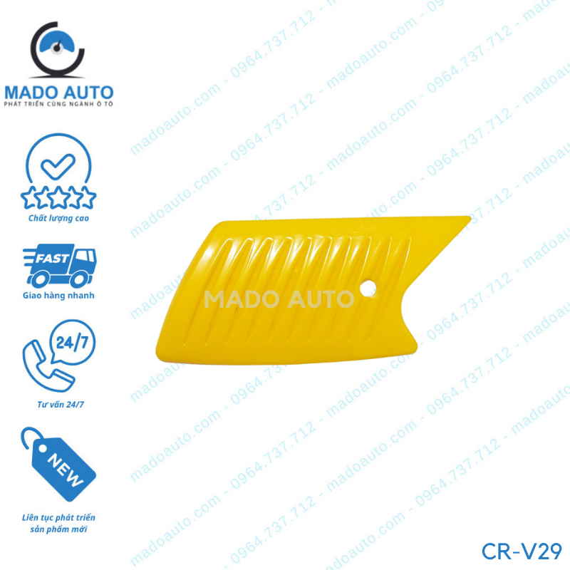 Gạt Nhựa Dụng Cụ Đồ Nghề Dán Decal Đổi Màu Xe Ô Tô MADO Auto [CR-V29]