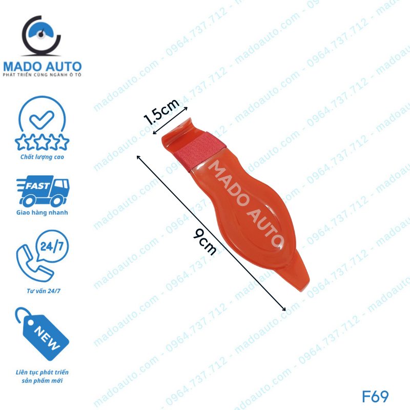 Gạt Nhựa Dụng Cụ Đồ Nghề Dán Decal Đổi Màu Xe Ô Tô MADO Auto [F69]