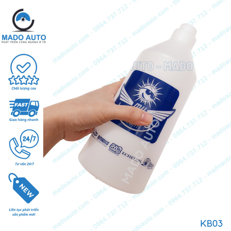 Bình Xịt Phun Sương 1 Lít Vòi Xanh Cao Cấp MADO AUTO [KB03]