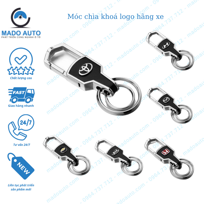 Móc Khoá Logo Hãng Xe