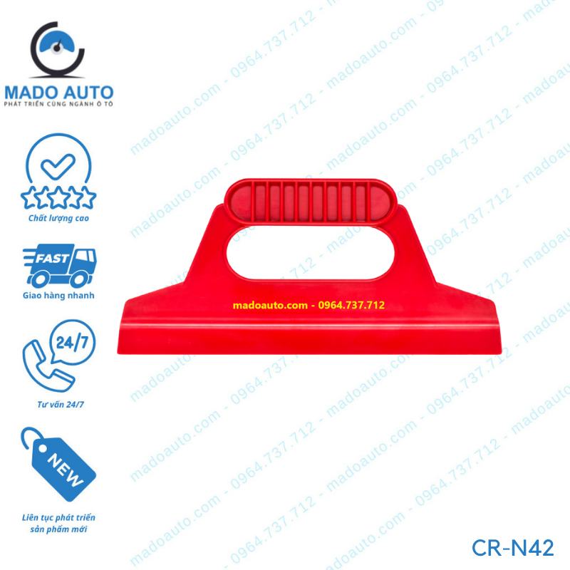 Gạt nhựa Dụng cụ Đồ nghề dán Phim cách nhiệt ô tô MADO Auto [CR-N42]