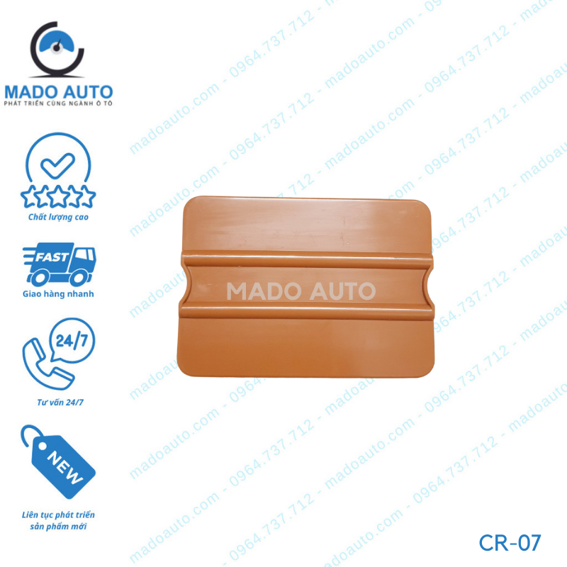 Gạt nhựa Dụng cụ Đồ nghề dán Decal đổi màu xe ô tô MADO Auto [CR-07]