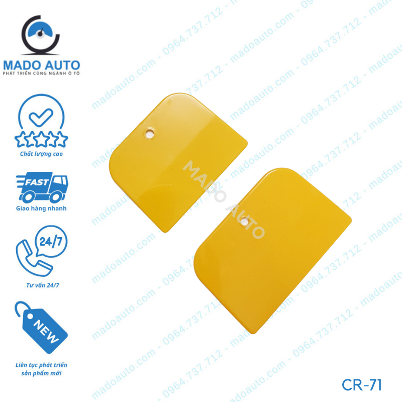 Gạt nhựa Dụng cụ Đồ nghề dán Decal đổi màu xe ô tô MADO Auto [CR-71]