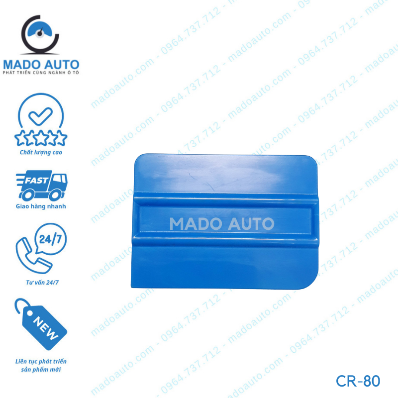 Gạt nhựa Dụng cụ Đồ nghề dán Decal đổi màu xe ô tô MADO Auto [CR-80]