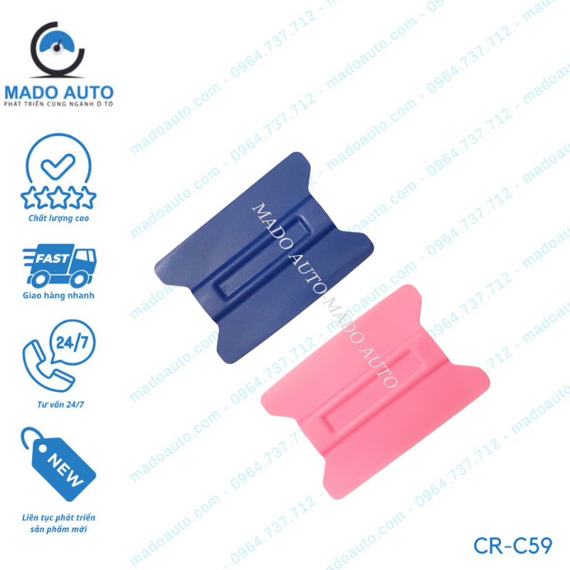 Gạt nhựa Dụng cụ Đồ nghề dán Decal đổi màu xe ô tô MADO Auto [CR-C59]