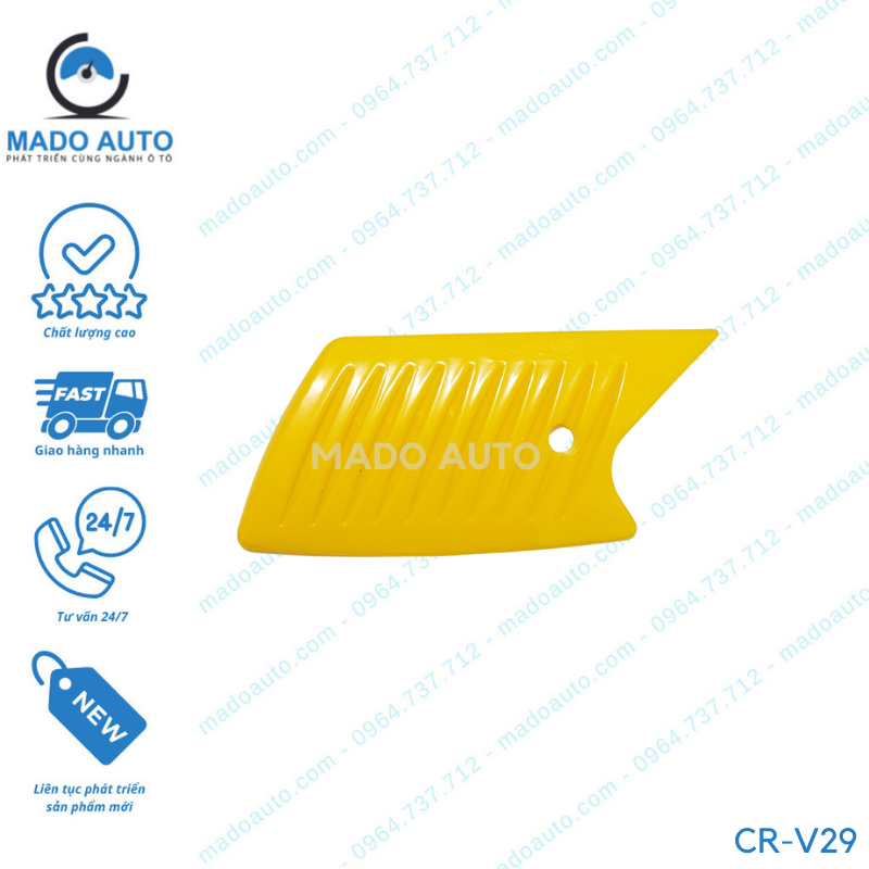 Gạt nhựa Dụng cụ Đồ nghề dán Decal đổi màu xe ô tô MADO Auto [CR-V29]