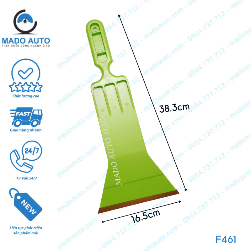Gạt nhựa Dụng cụ Đồ nghề dán Phim cách nhiệt ô tô MADO Auto [F461]