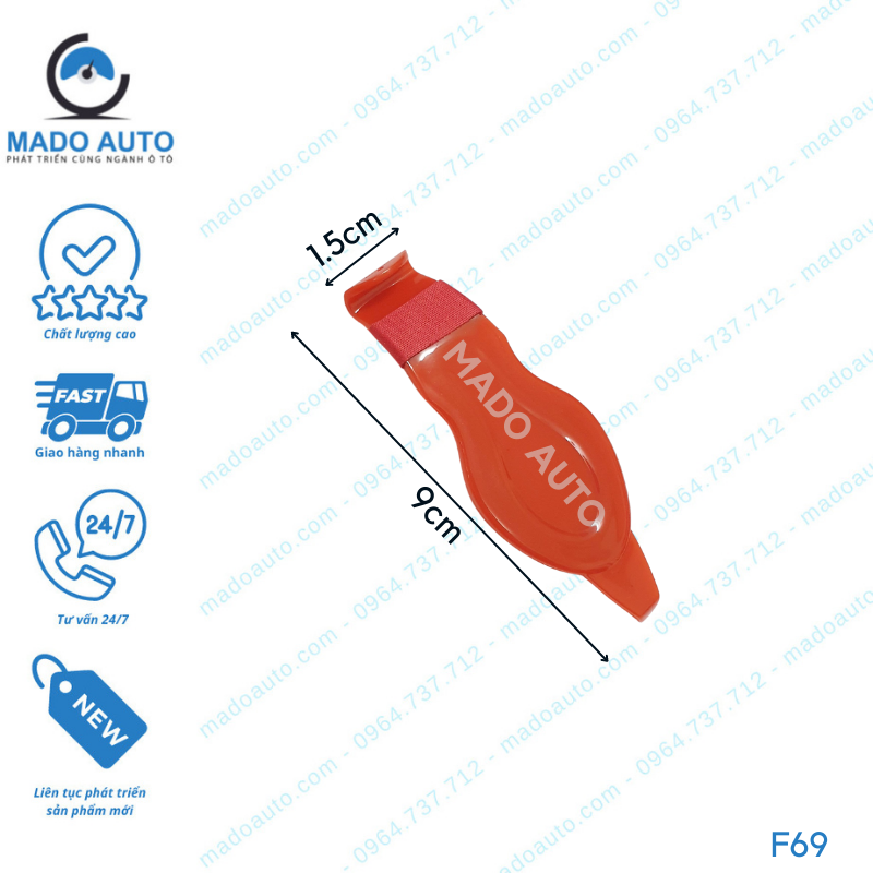 Gạt nhựa Dụng cụ Đồ nghề dán Decal đổi màu xe ô tô MADO Auto [F69]