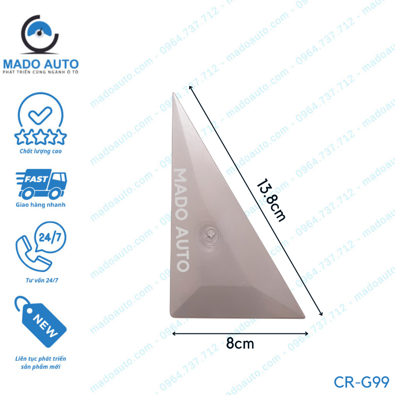 Gạt nhựa Dụng cụ Đồ nghề dán Phim cách nhiệt ô tô MADO Auto [CR-G99]
